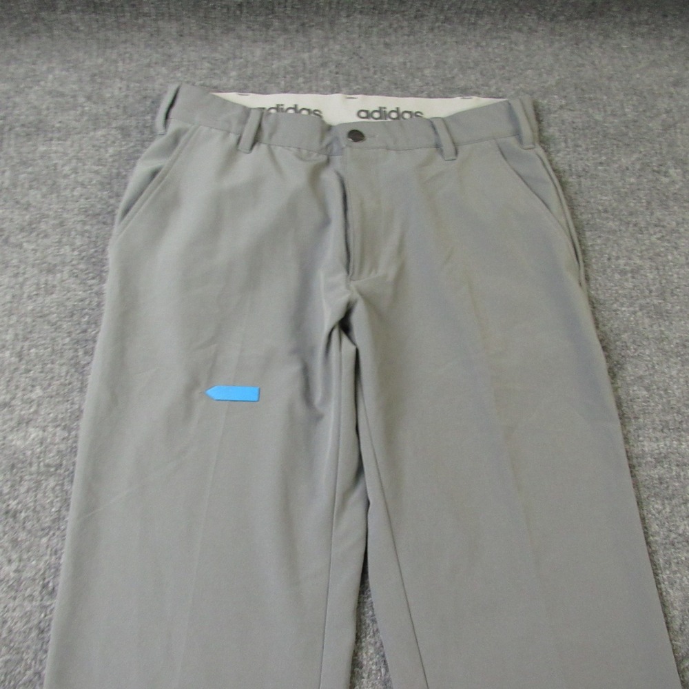 Adidas Pants Mens 30X32 Gray Ultimate 365 Golf Performance Stretch Chino‎ Taper - Picture 5 of 15